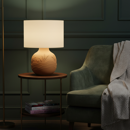 Serava Lamp – Japandi Minimalist Lamp | Modern Aesthetic Lighting