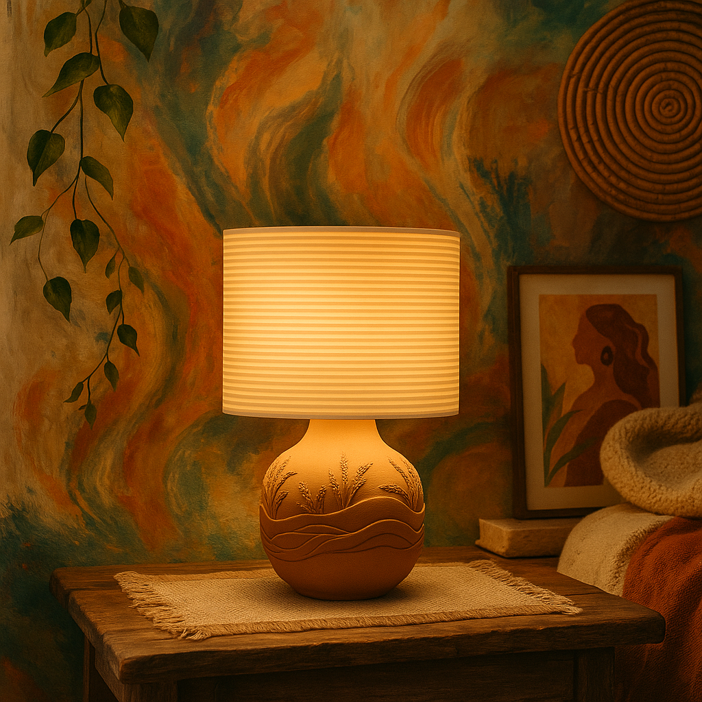 Serava Lamp – Japandi Minimalist Lamp | Modern Aesthetic Lighting