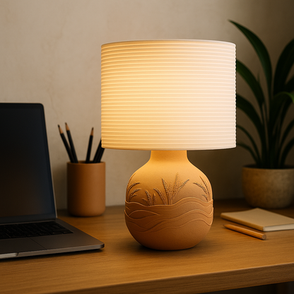 Serava Lamp – Japandi Minimalist Lamp | Modern Aesthetic Lighting