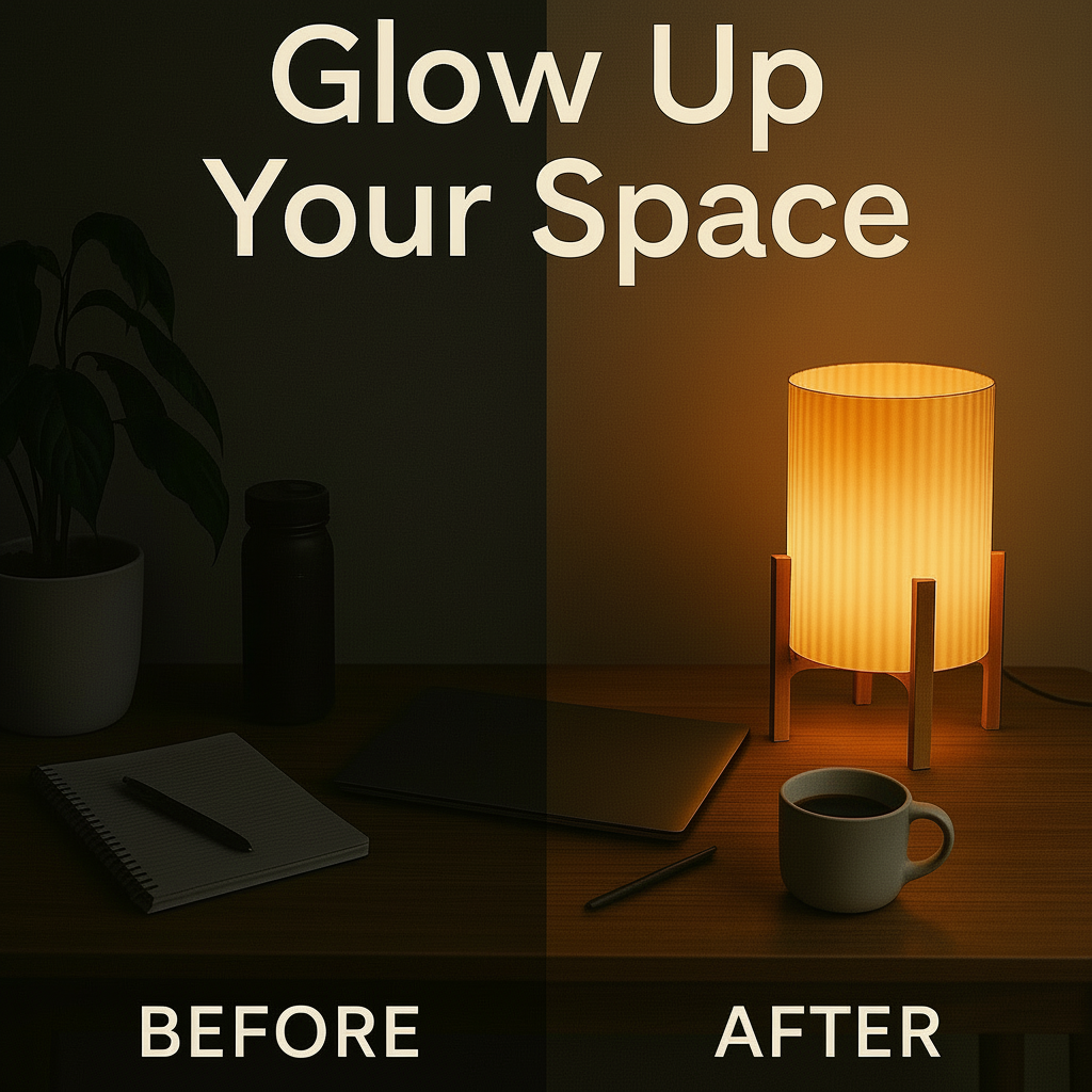 Aura Lamp – Bedside, Minimalist | Cozy Desk Light