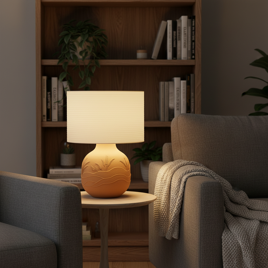 Serava Lamp – Japandi Minimalist Lamp | Modern Aesthetic Lighting