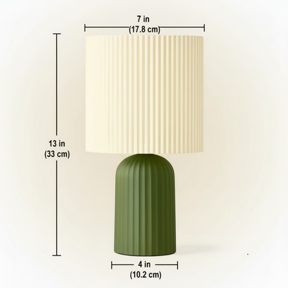 Calthea Lamp – Ambient Lighting | Modern Bedside or Shelf Accent